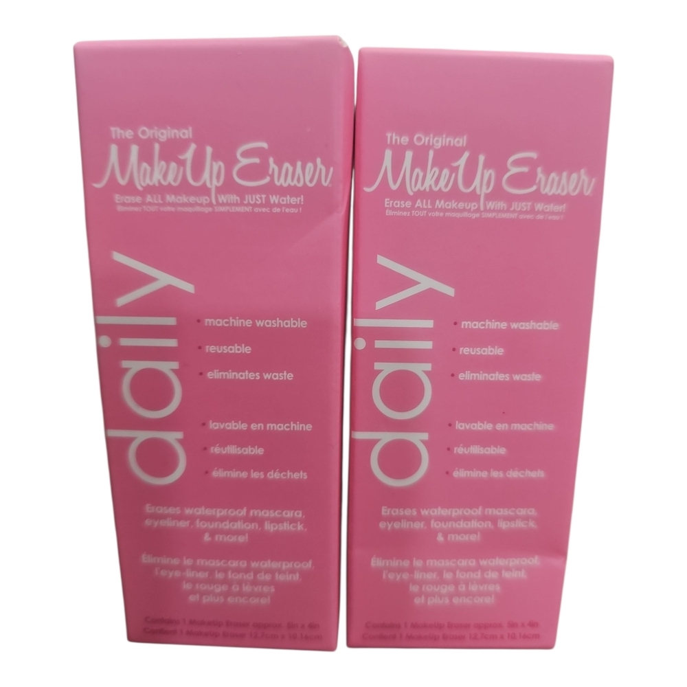 Original MakeUp Eraser Set Of 2 Daily New In Box